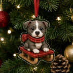 Bee Flower Serenade Christmas Ornament