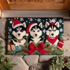 Snow Runner Doormat - Seasonal Holiday Design | Printed Welcome Doormat