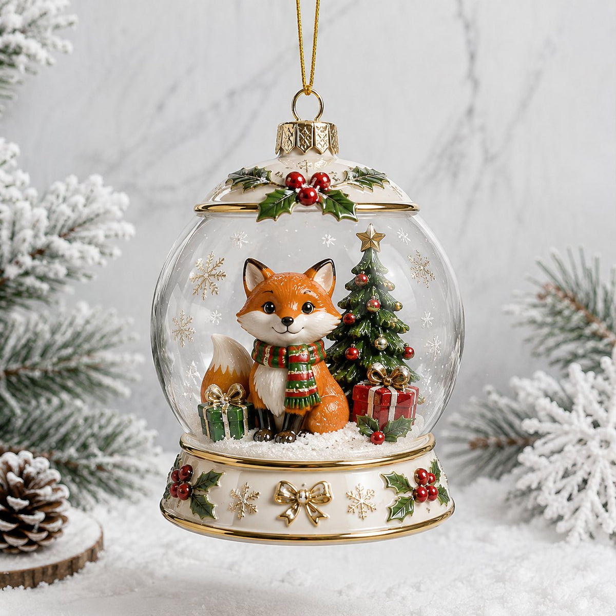 Winged Sunburst Window Hanging Suncatcher Christmas Ornament