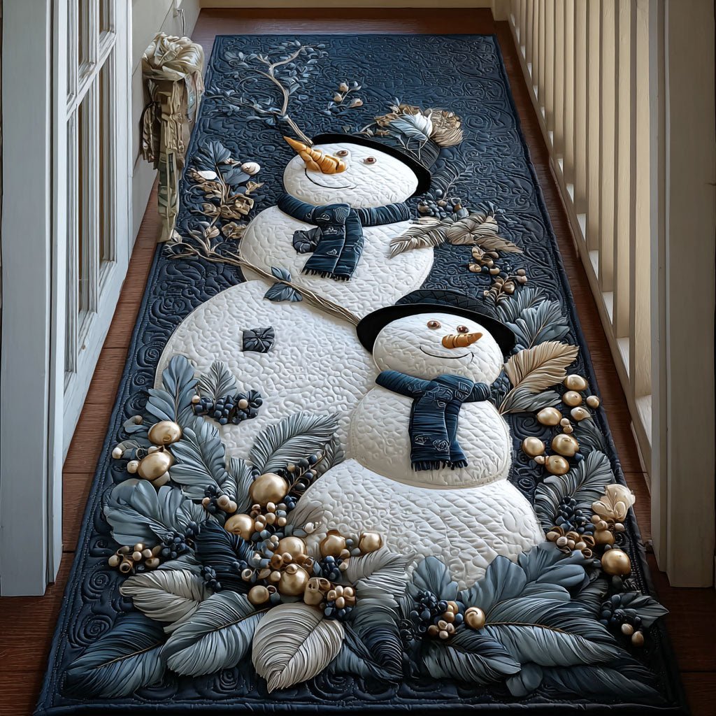 Snowcap Smiles Runner Carpet Runner Rug - Cute Pet Design | Animal Printed Runner Rug