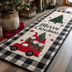 Snowflake Dance Runner Carpet Runner Rug - Cute Pet Design | Animal Printed Runner Rug