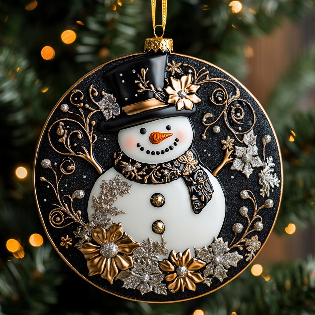 Winter Gathering Christmas Ornament