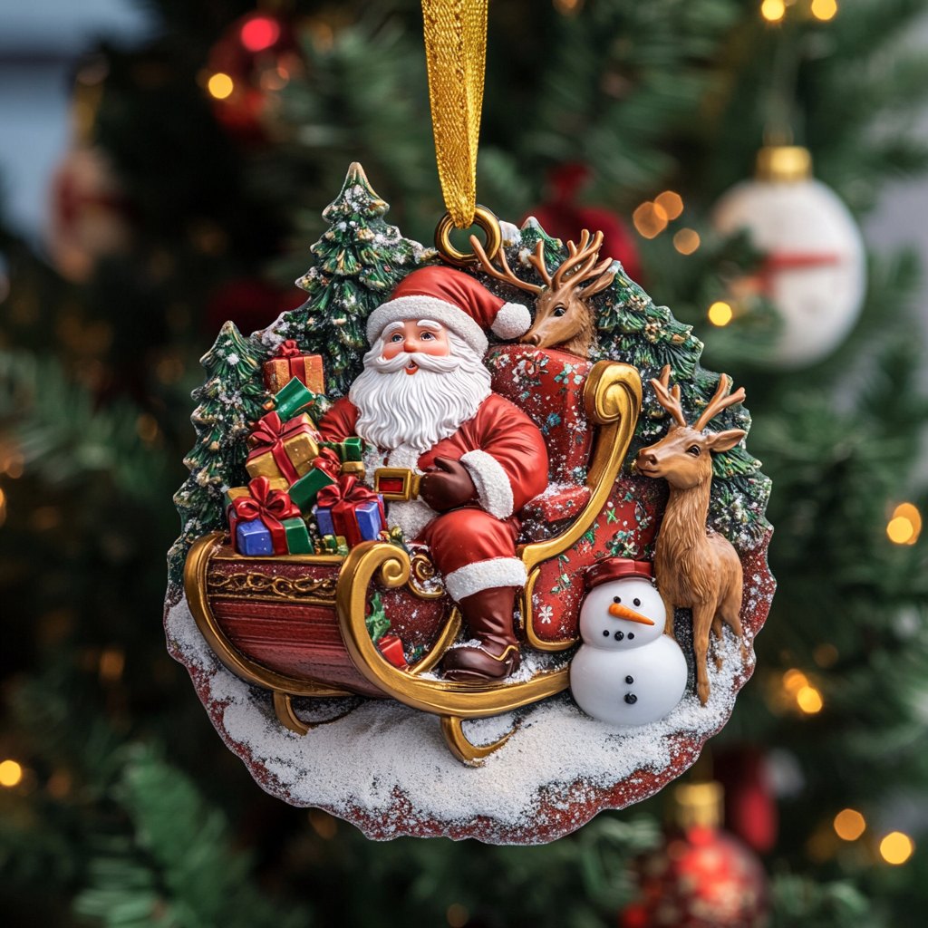 Holiday Songbirds Christmas Ornament
