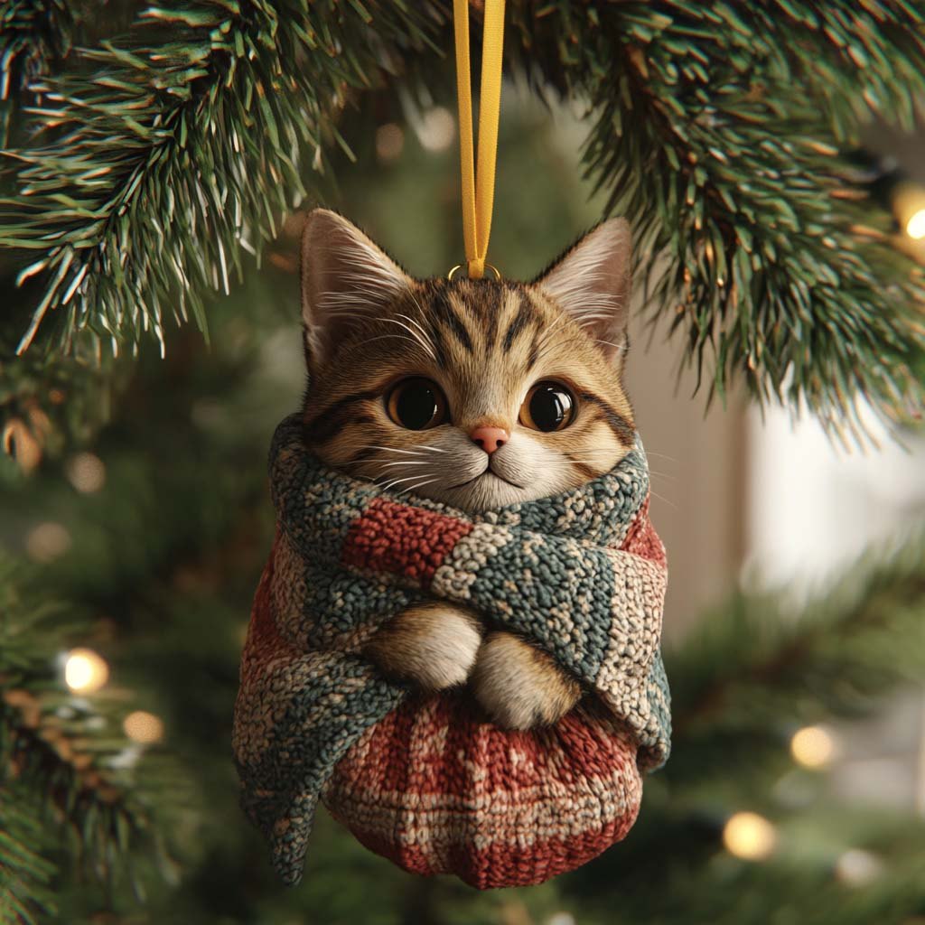Witchs Hat Night Christmas Ornament