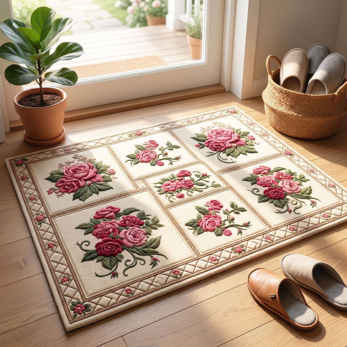 Soft Garden Doormat - Nature Design | Printed Welcome Doormat