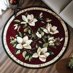 Southern Charm Round Mat Rug - washable non-slip printed rug