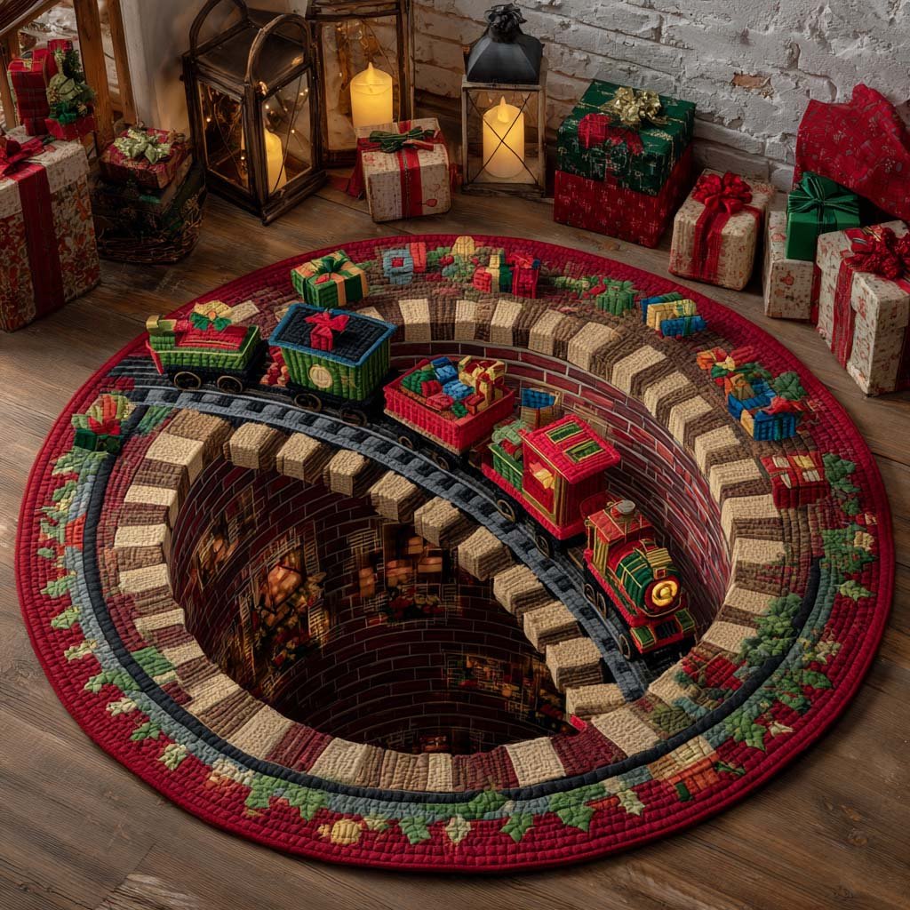 Spiral Express Round Mat Rug - Nature Design | Serene Home Decor