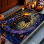 Spiral Watcher Doormat - Nature Design | Printed Welcome Doormat