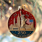 Spirit of America Christmas Ornament