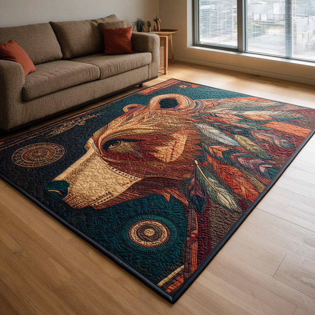 Spirit Trail area rug in a living room
