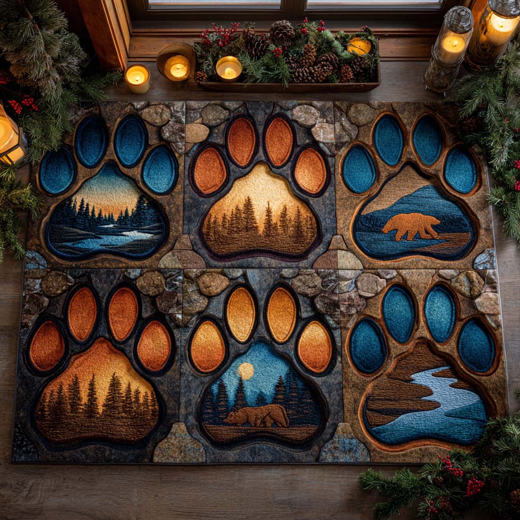 Spirit Trail area rug in a living room
