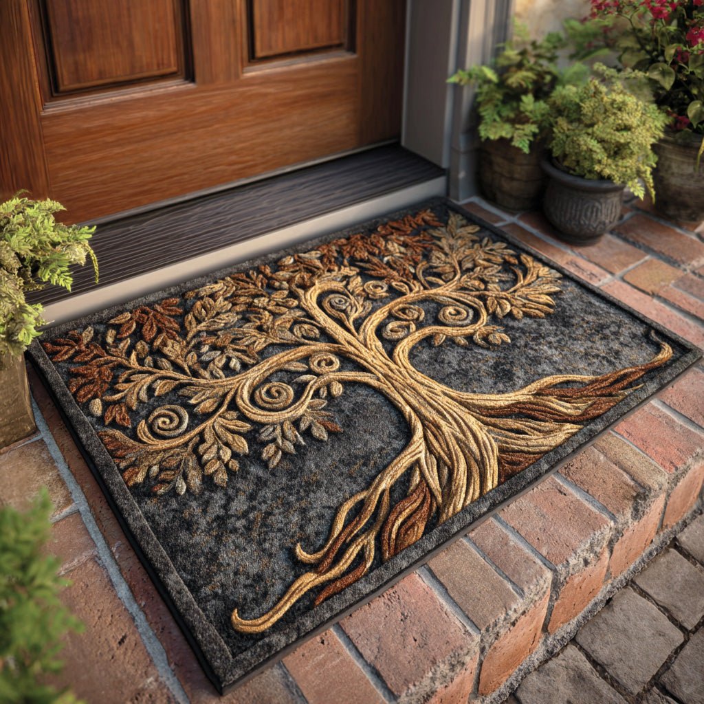 Spirit Tree Doormat - Nature Design | Printed Welcome Doormat