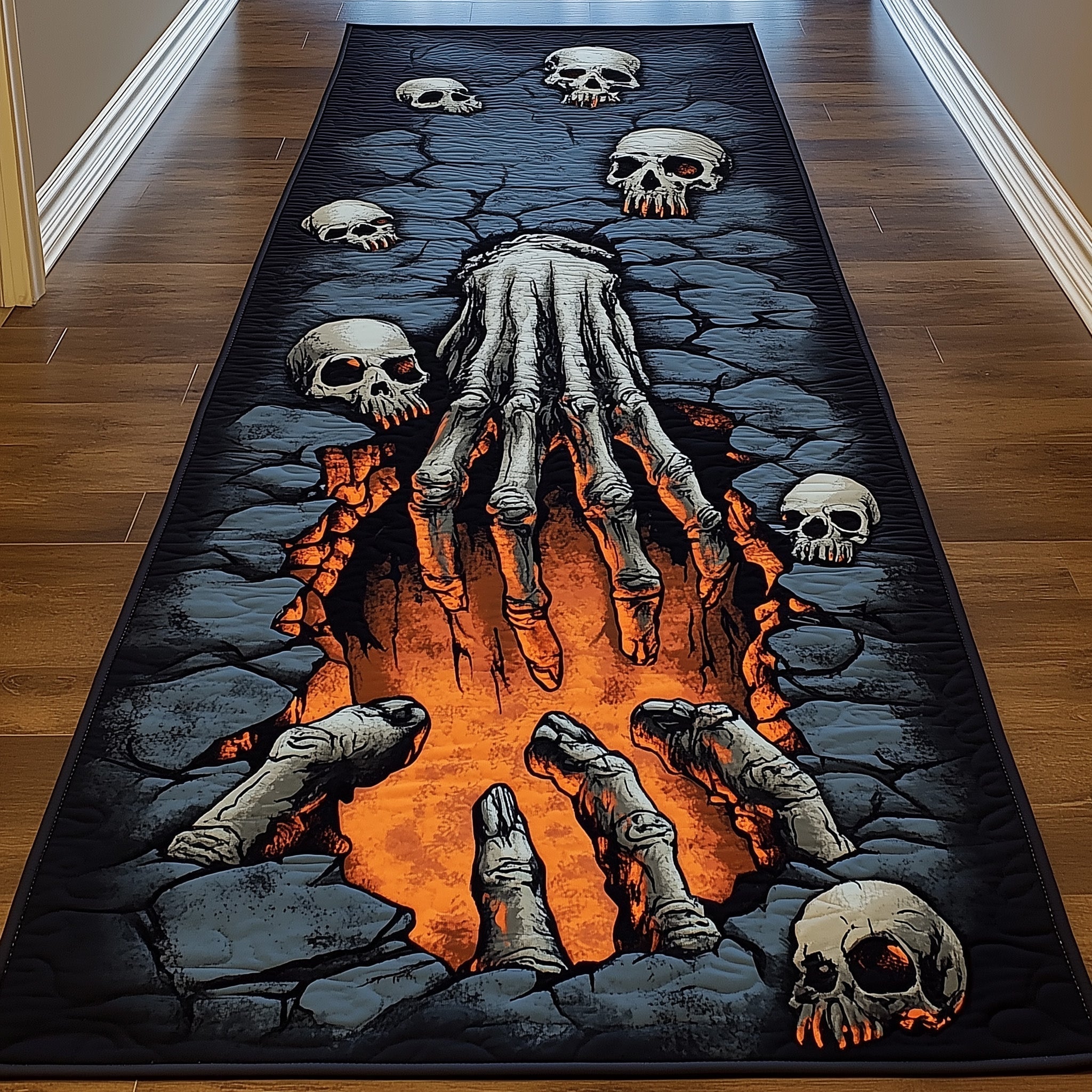 Spirits from Below Runner Rug