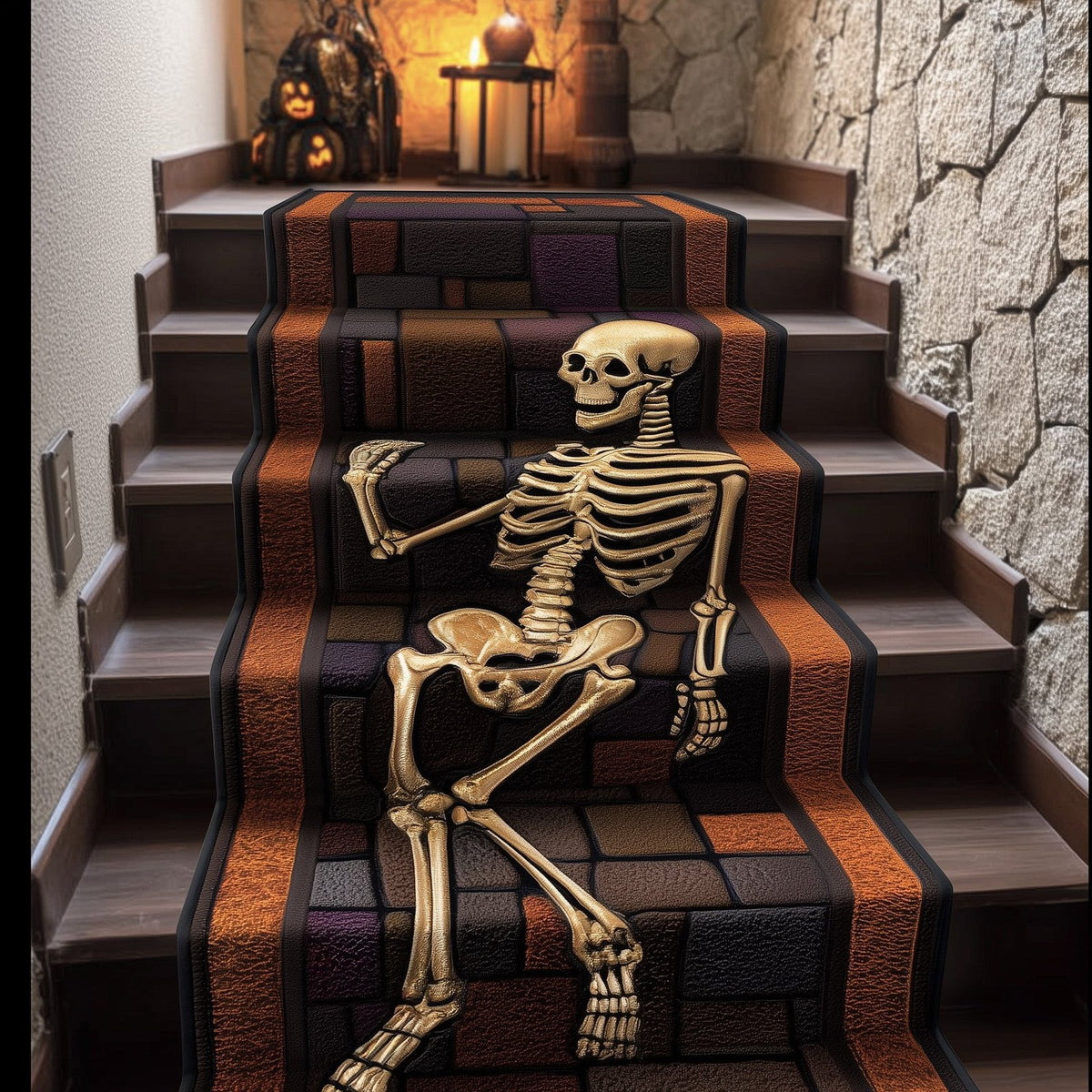 Spooky Season Runner Rug - Nature Design | Serene Runner Rug