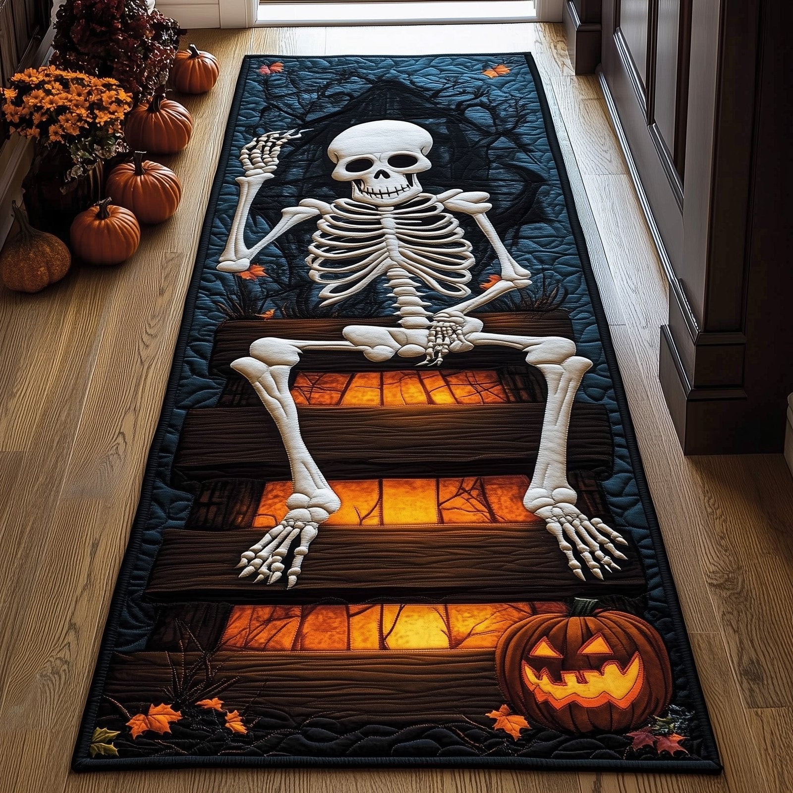 Spooky Season Runner Rug - Nature Design | Serene Runner Rug