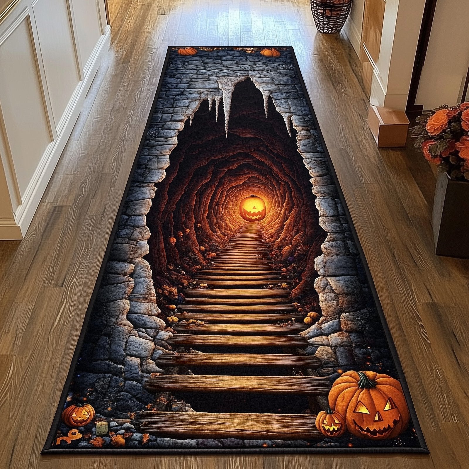 Spooky Season Runner Rug - Nature Design | Serene Runner Rug