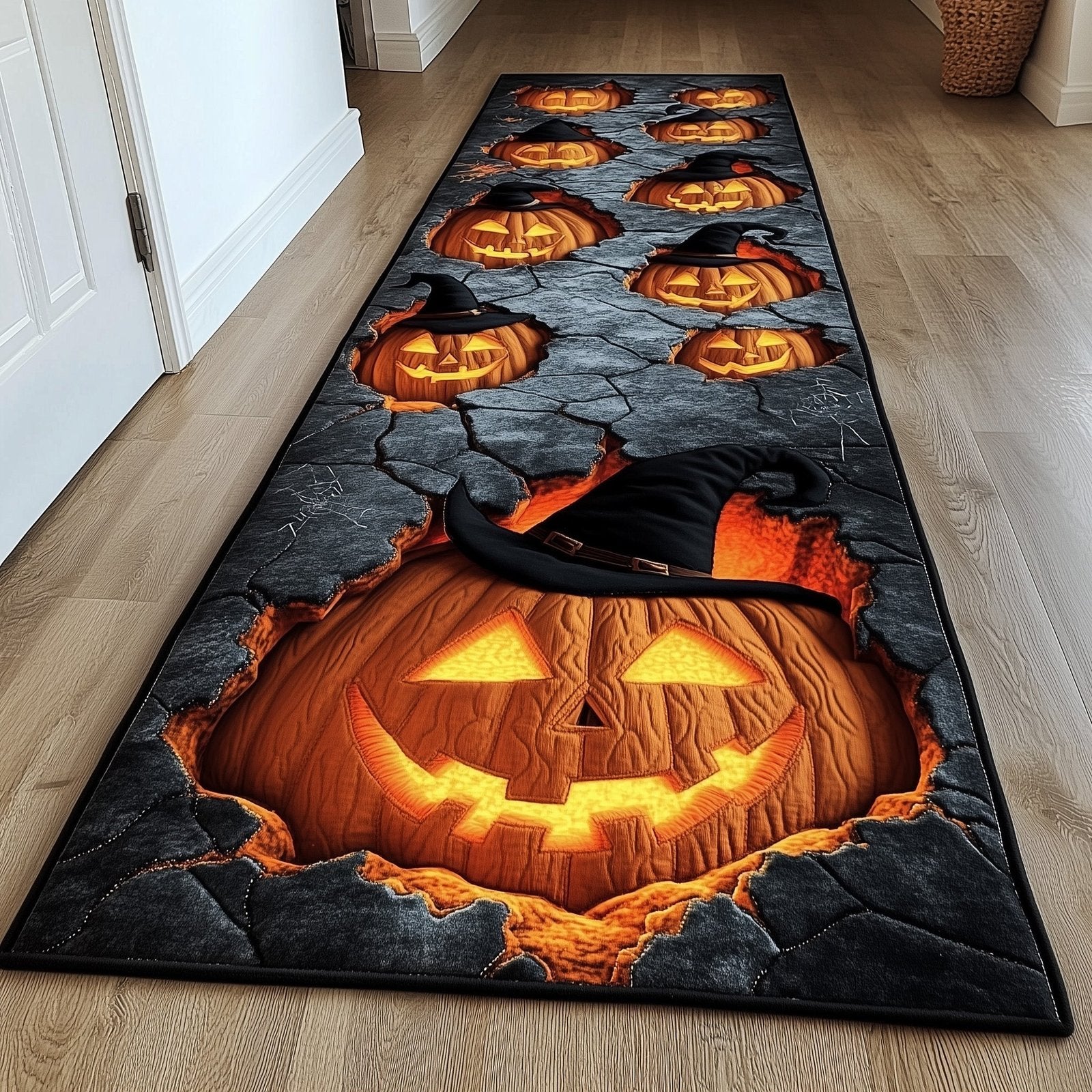 Spooky Season Runner Rug - Nature Design | Serene Runner Rug