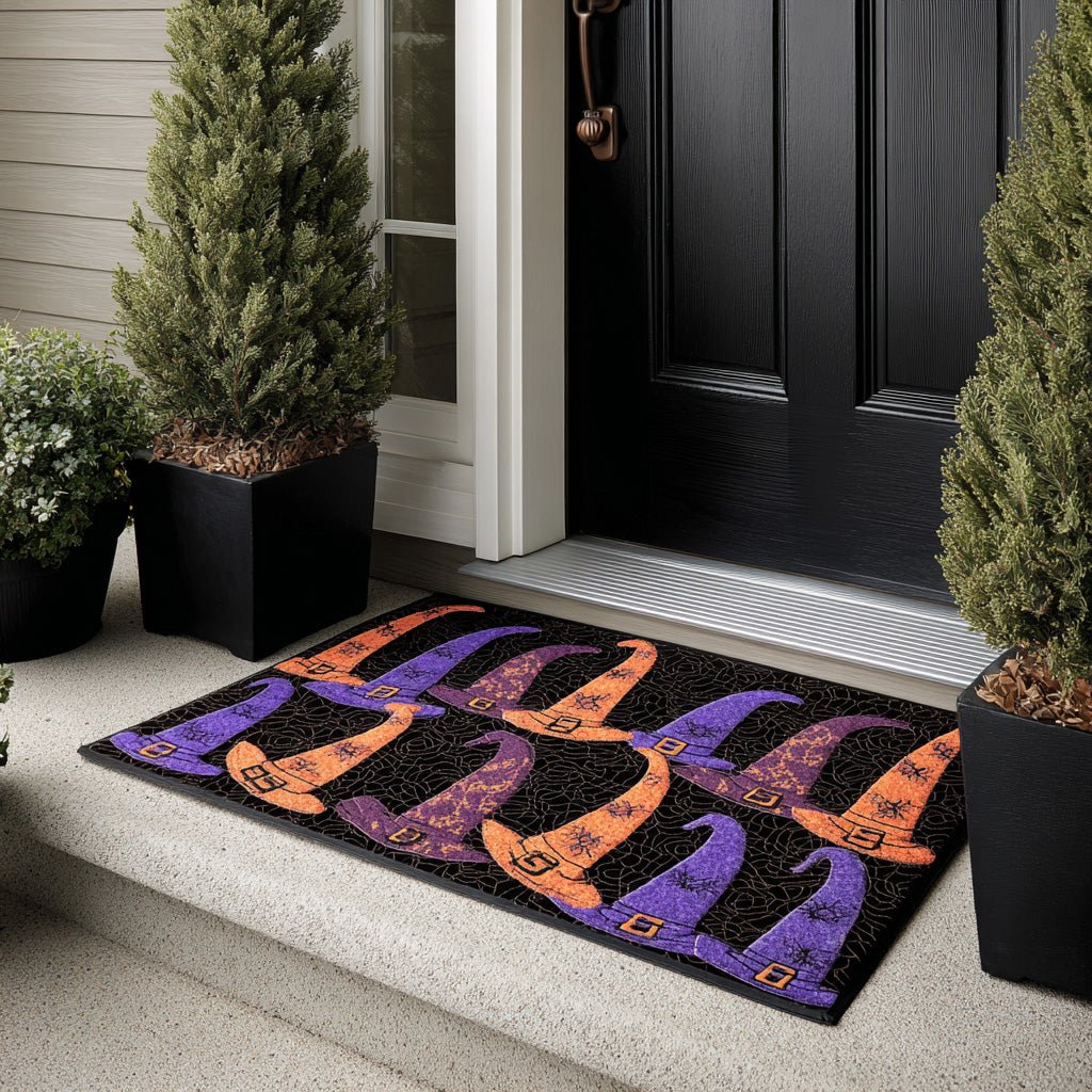 Spooky Steps Doormat - Seasonal Holiday Design | Printed Welcome Doormat