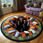 Spooky Vibes Round Mat Rug - Nature Design | Serene Home Decor