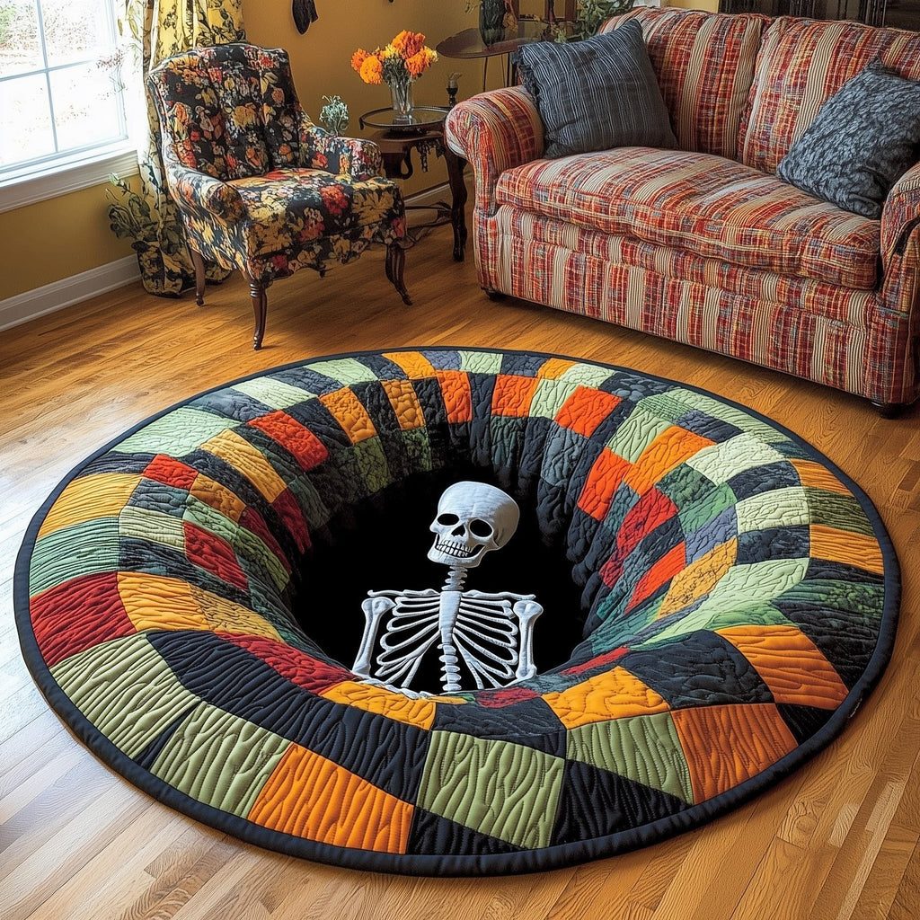 Spooky Vibes Round Mat Rug - Nature Design | Serene Home Decor