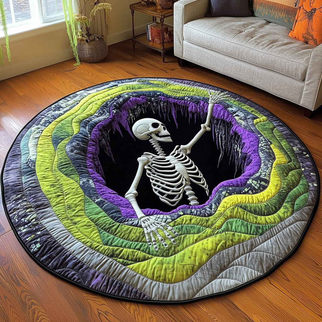 Spooky Vibes Round Mat Rug - Nature Design | Serene Home Decor