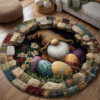Spring Blessing Round Mat Rug - Nature Design | Serene Home Decor