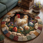 Spring Blessing Round Mat Rug - Nature Design | Serene Home Decor