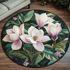 Spring Serenade Round Mat Rug - Nature Design | Serene Home Decor