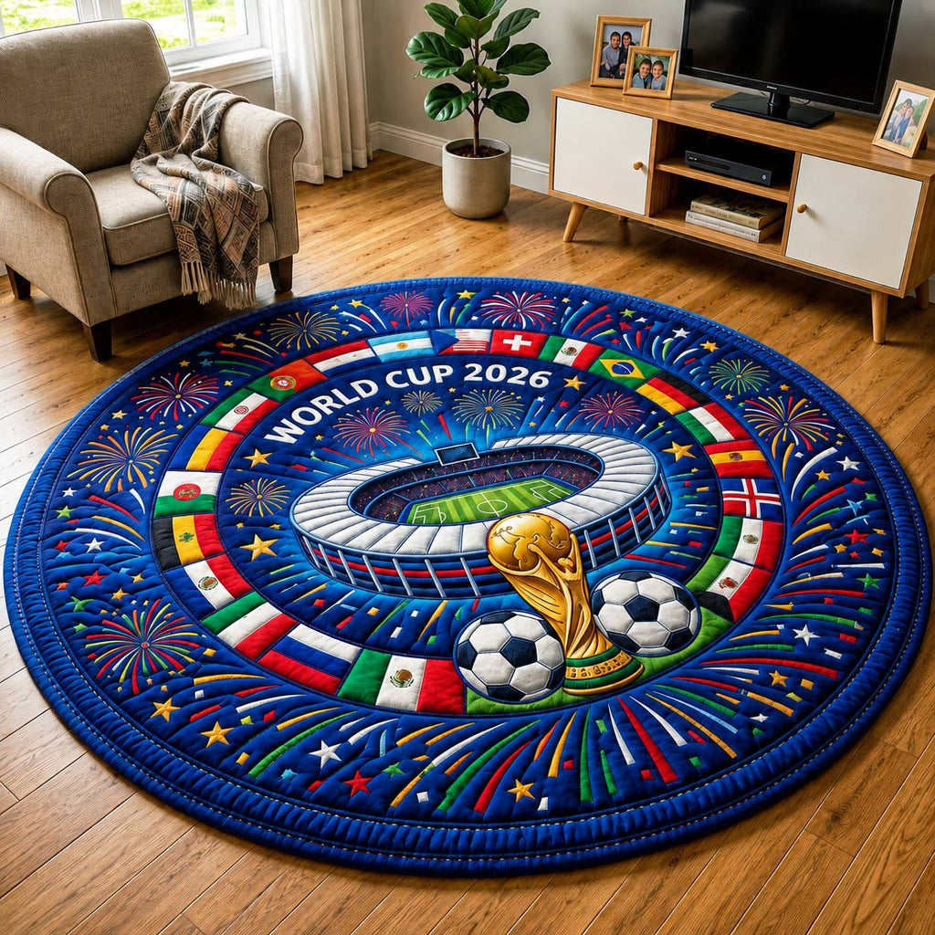 Stadium Glory Round Mat Rug - Nature Design | Serene Home Decor