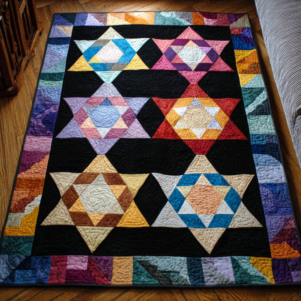 Star of Tradition area rug in a living room