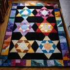 Star of Tradition area rug in a living room
