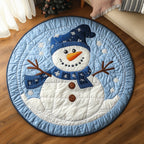 Starlight Serenade Round Mat Rug - washable non-slip printed rug