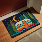 Starry Camper Doormat - Nature Design | Printed Welcome Doormat