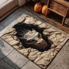 Stone Dragon Doormat - Cute Animal Design | Printed Welcome Doormat