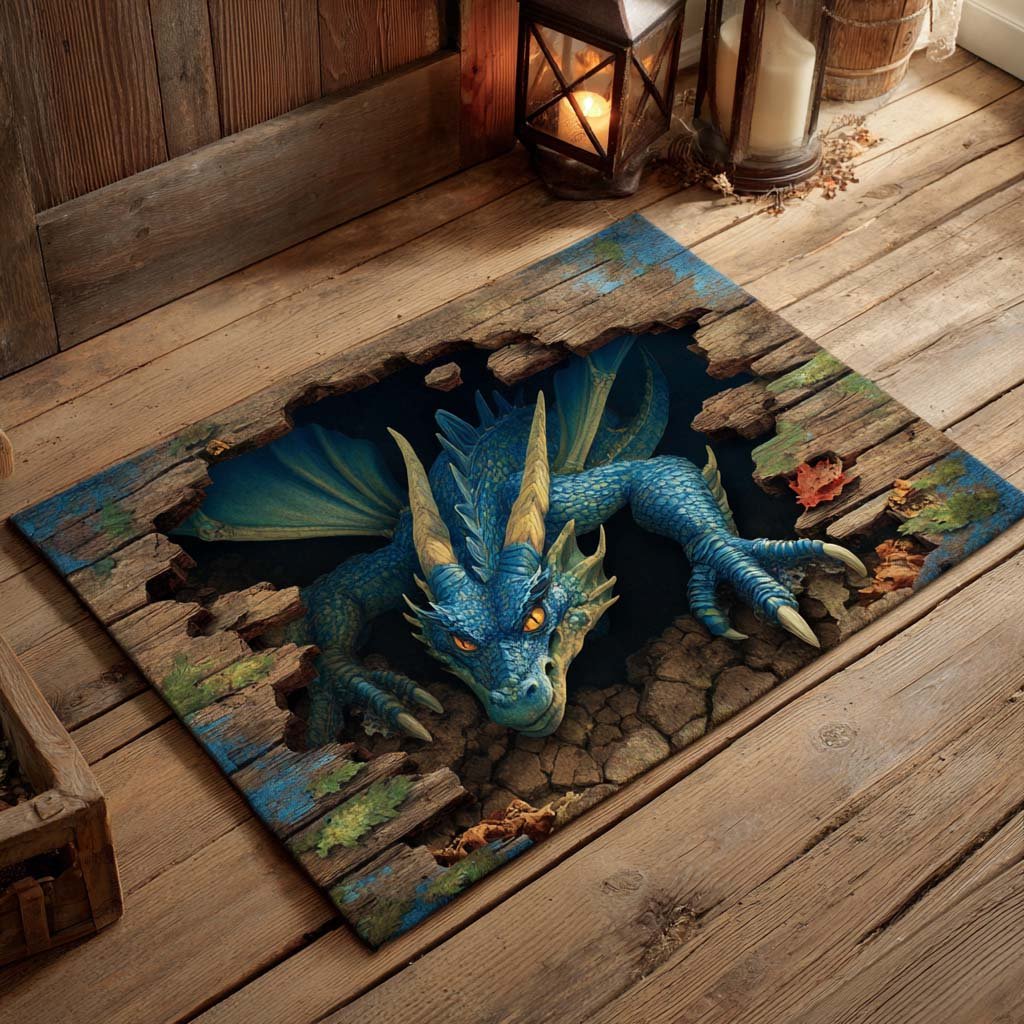Stormscale Lurker Doormat - Nature Design | Printed Welcome Doormat