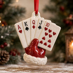 Straight Hand Christmas Ornament