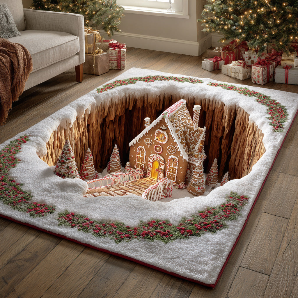Sugar House area rug in a living room
