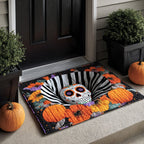 Sugar Skull Sinkhole Doormat - Seasonal Holiday Design | Printed Welcome Doormat