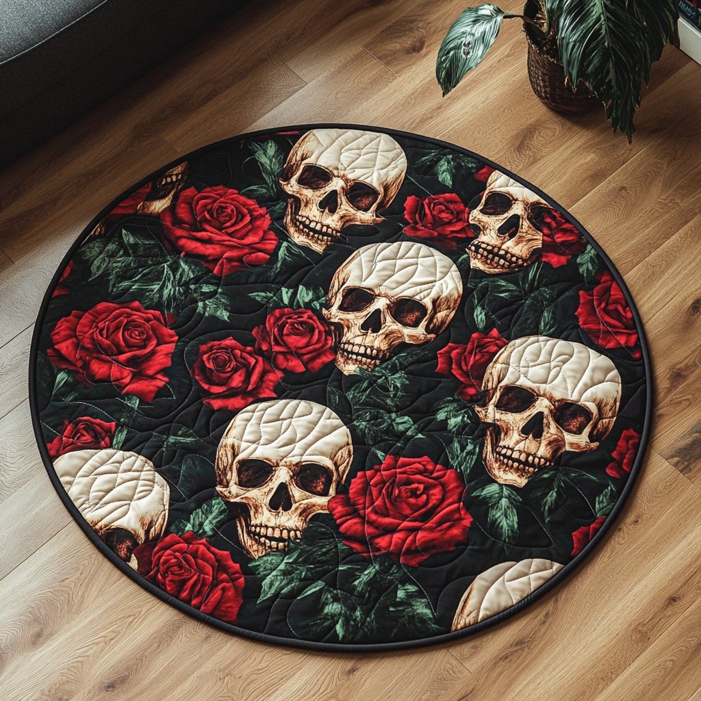 Sugar Soul Round Mat Rug - Retro Vintage Design | Nostalgia Home Decor