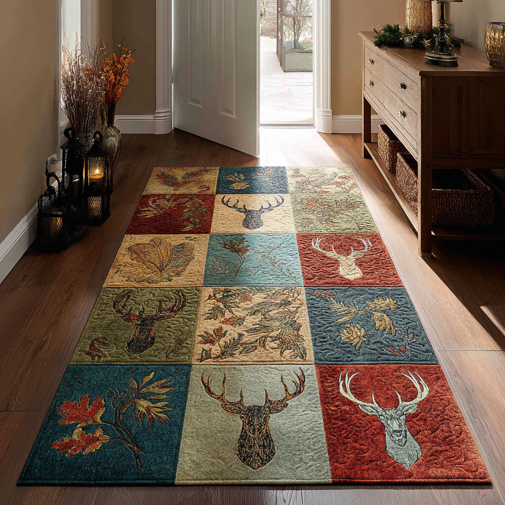 Summit Longhorn Peak area rug in a living room