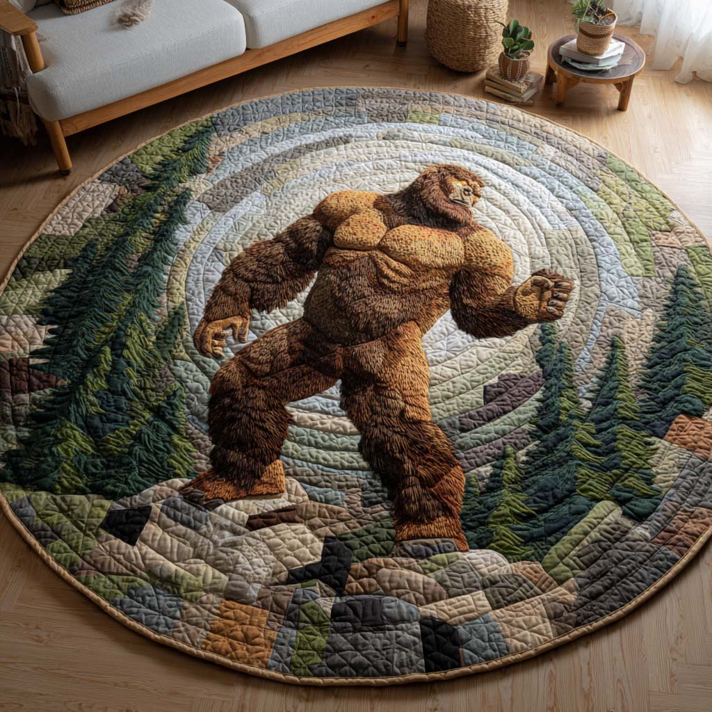 Summit Strider Round Mat Rug
