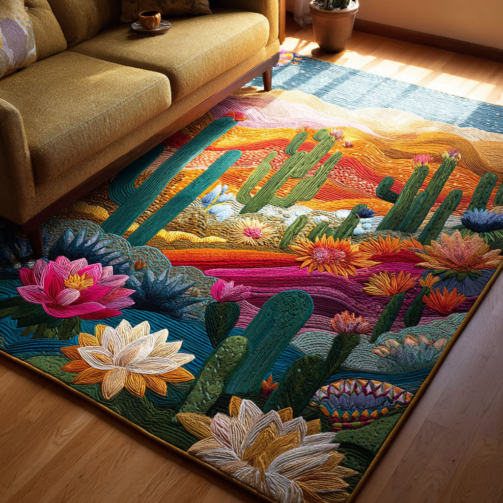 Sunbeam Ridge area rug in a living room