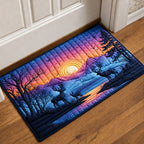 Sundown Forest Doormat - Nature Design | Printed Welcome Doormat