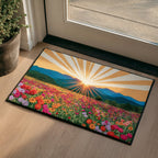 Sunny Bloom Doormat - Nature Design | Printed Welcome Doormat