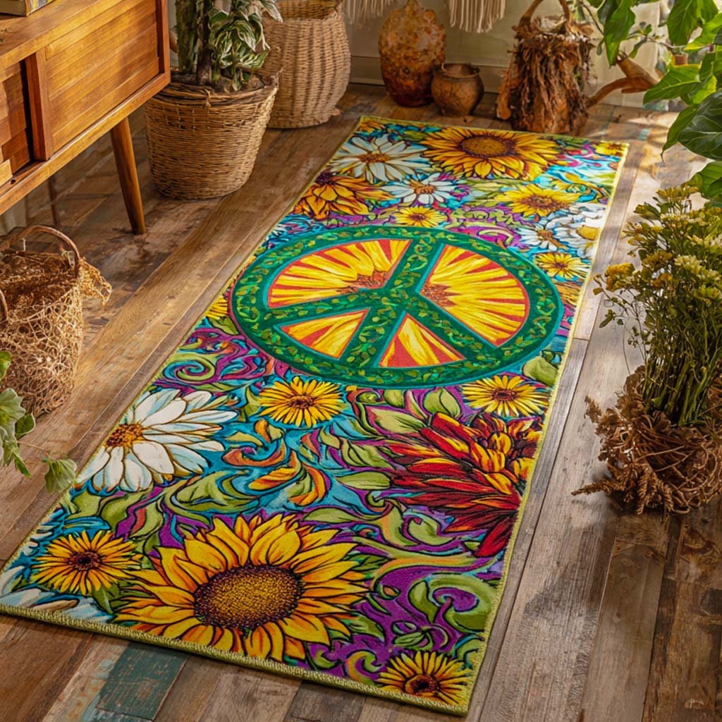 Sunny Soul Runner Carpet Runner Rug - Cute Pet Design | Animal Printed Runner Rug