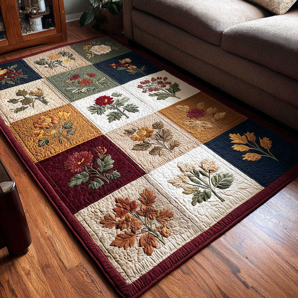Sunrise Meadow area rug in a living room