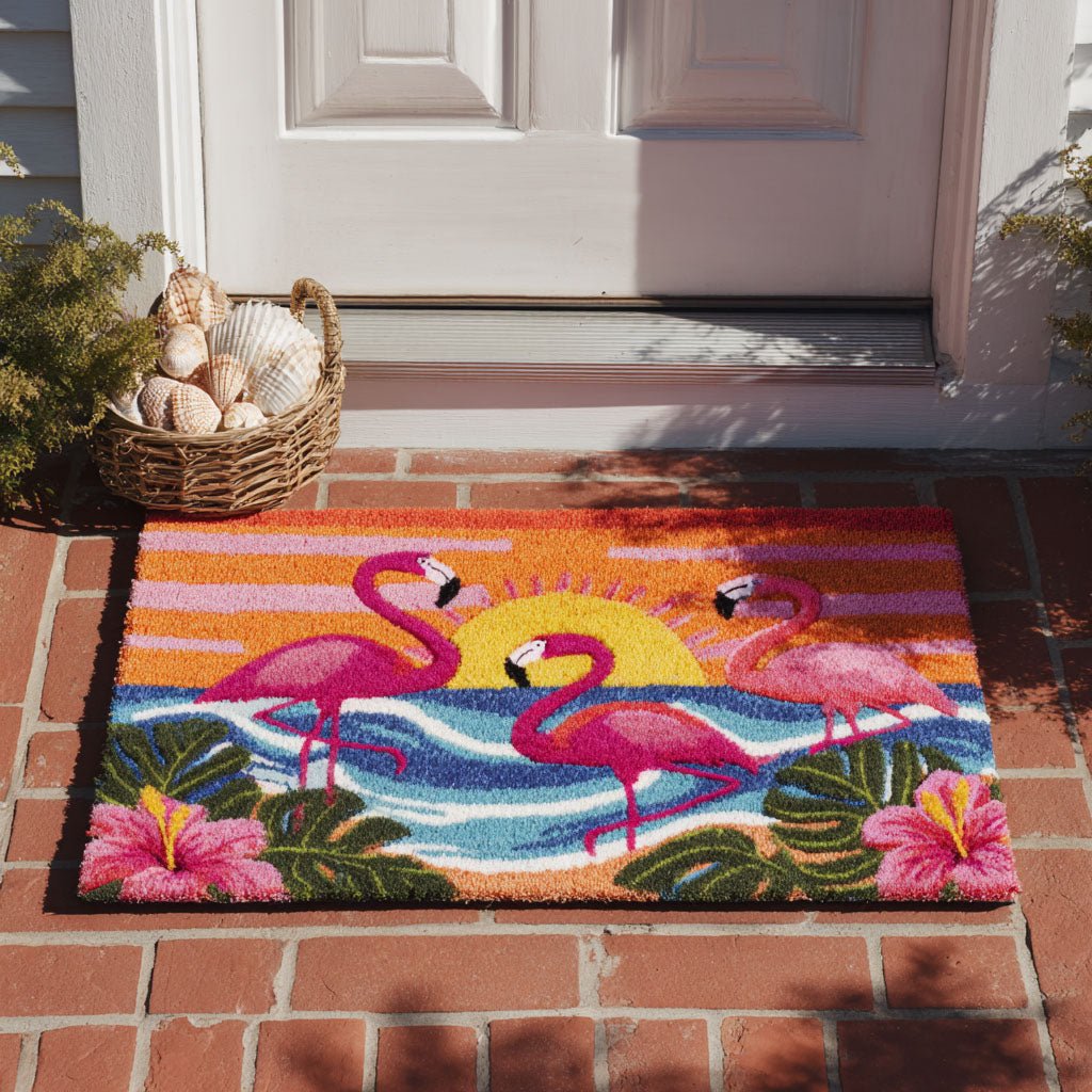 Sunset Dancer Doormat - Nature Design | Printed Welcome Doormat