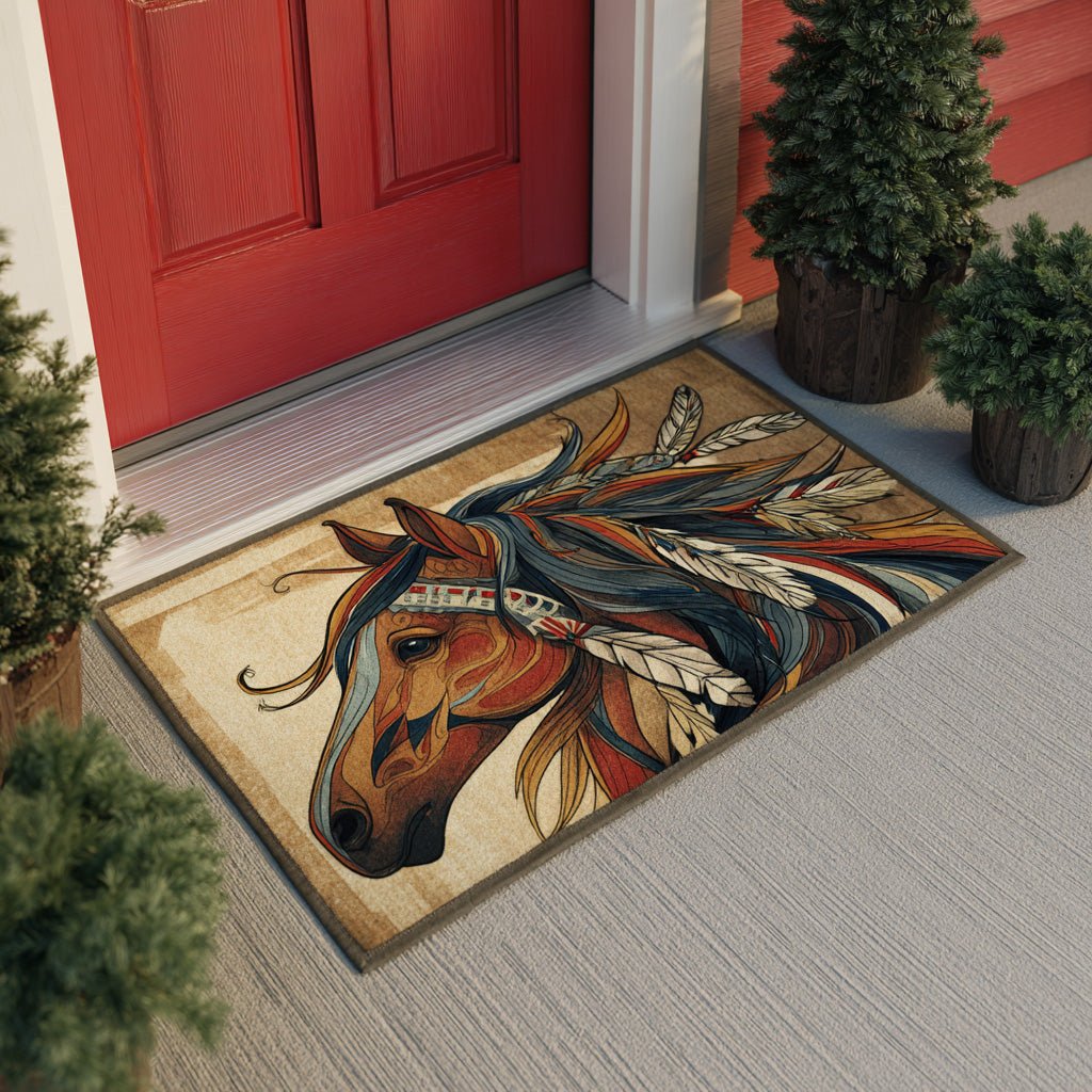 Sunset Gallop Doormat - Nature Design | Printed Welcome Doormat