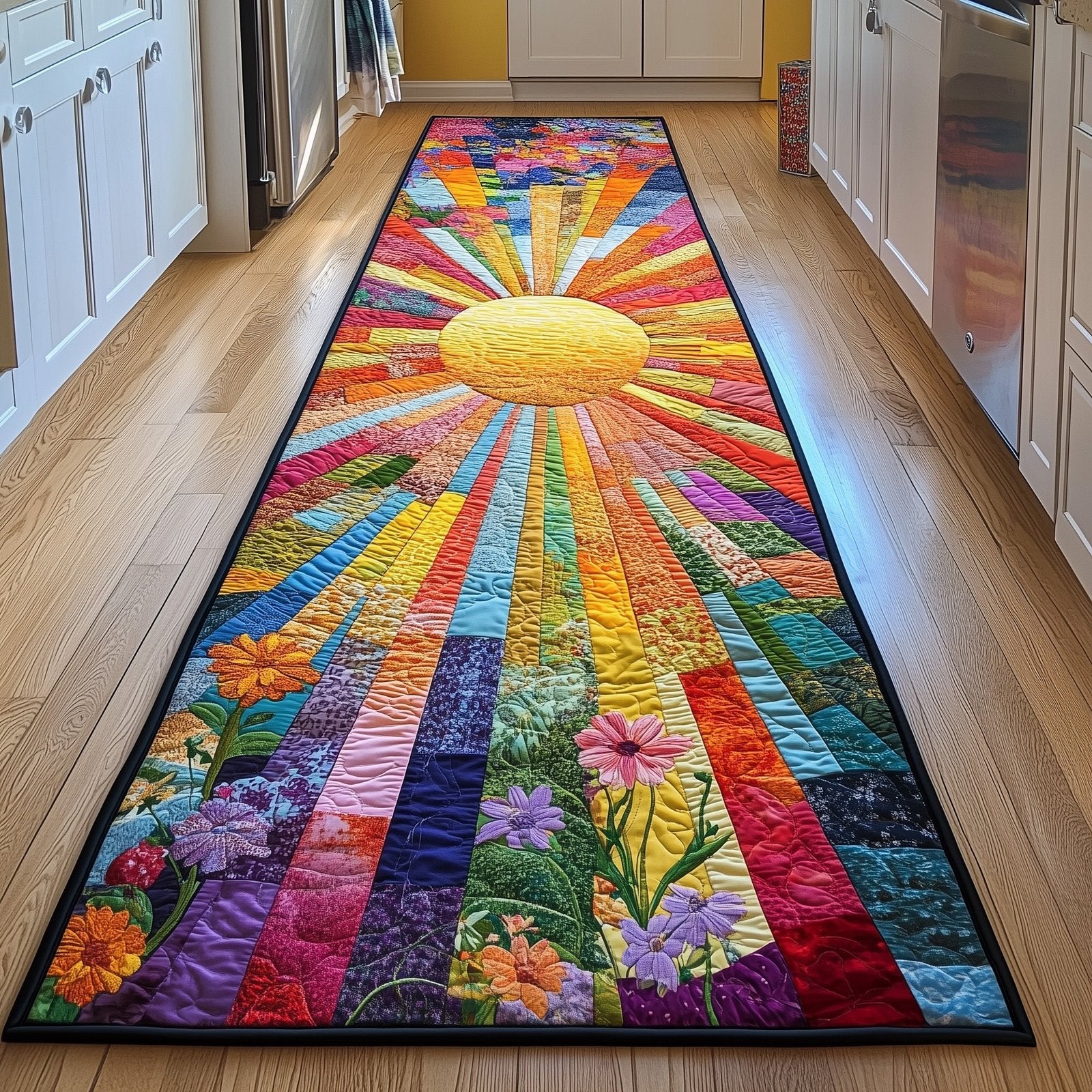 Sunshine Runner Rug - Nature Design | Serene Runner Rug