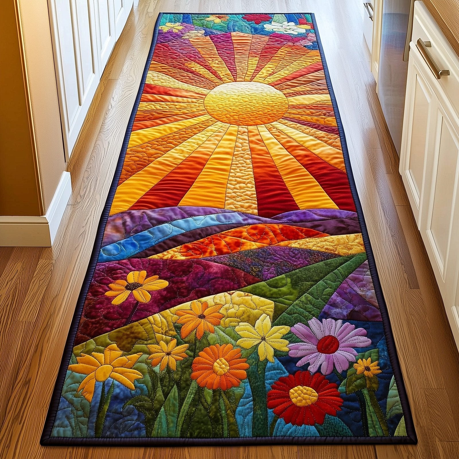 Sunshine Runner Rug - Nature Design | Serene Runner Rug